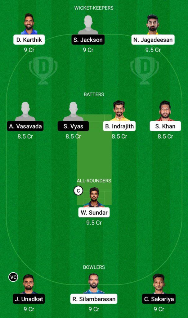 TN vs SAU Dream11