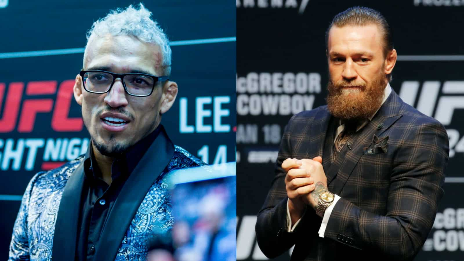 “Shut up you bum” – Conor McGregor goes off on Charles Oliveira for suggesting to fight Nate and him in one night