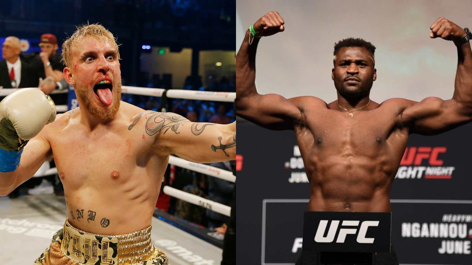 “He doesn’t want this smoke”- Francis Ngannou shrugs off a potential fight against Jake Paul should his contract with UFC fall through