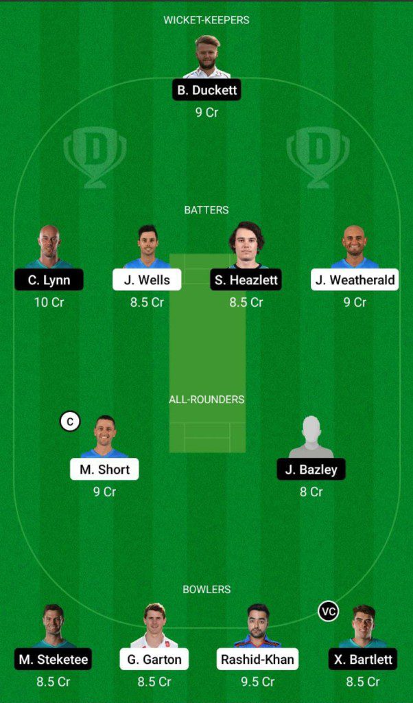 STR vs HEA Dream11