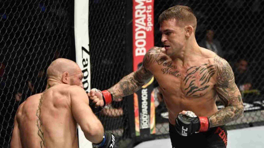 Conor McGregor vs Dustin Poirier Knockout