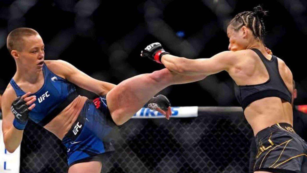 Rose Namajunas vs Zhang Weili knockout