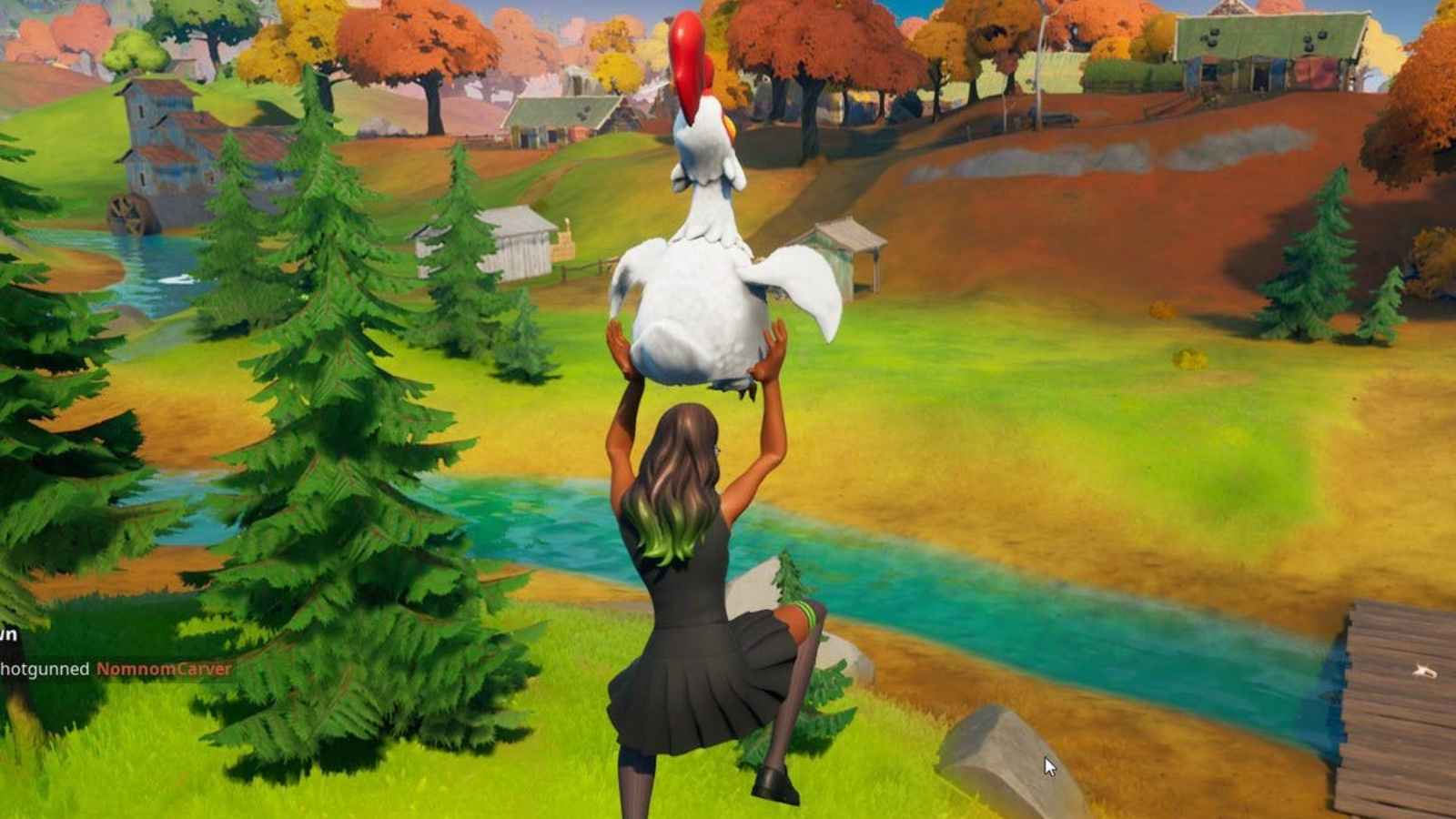 How to Complete Fortnite Fly with a chicken challenge and free rewards