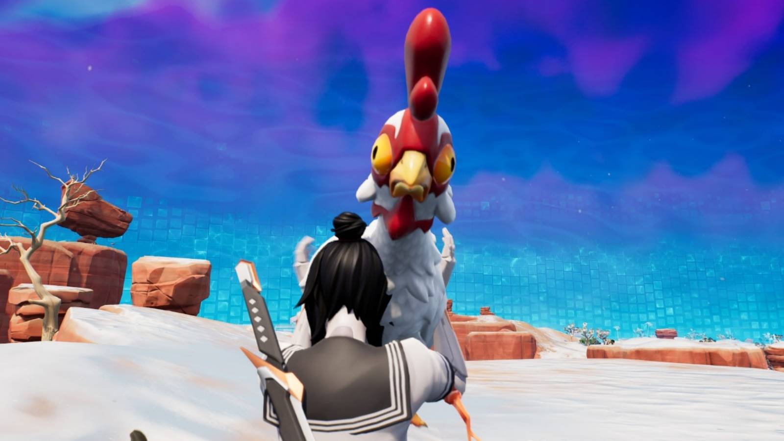 How to Complete Fortnite Fly with a chicken challenge and free rewards