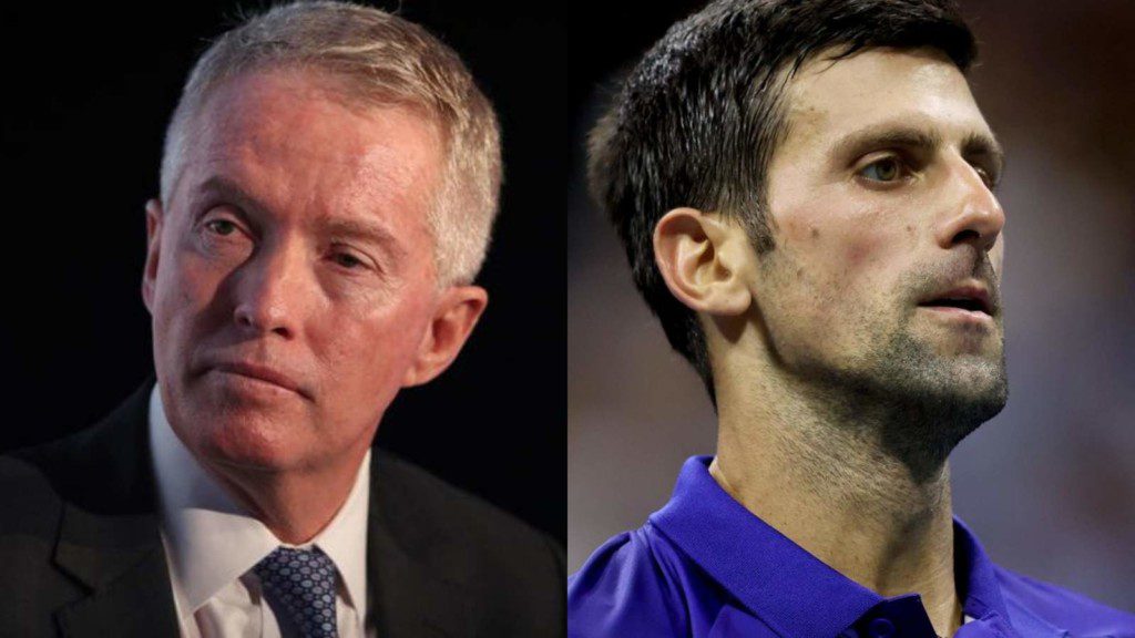 Craig Tiley, Novak Djokovic