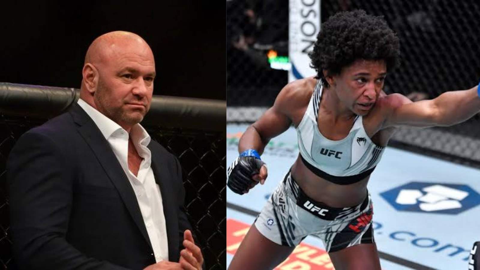 “No f***ing way you score that fight 30-27”- Dana White berates judges for Angela Hill vs Amanda Lemos scorecards