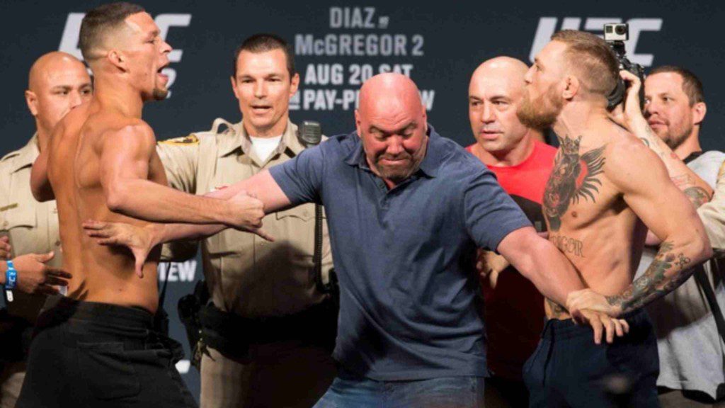 Conor McGregor vs Nate Diaz 