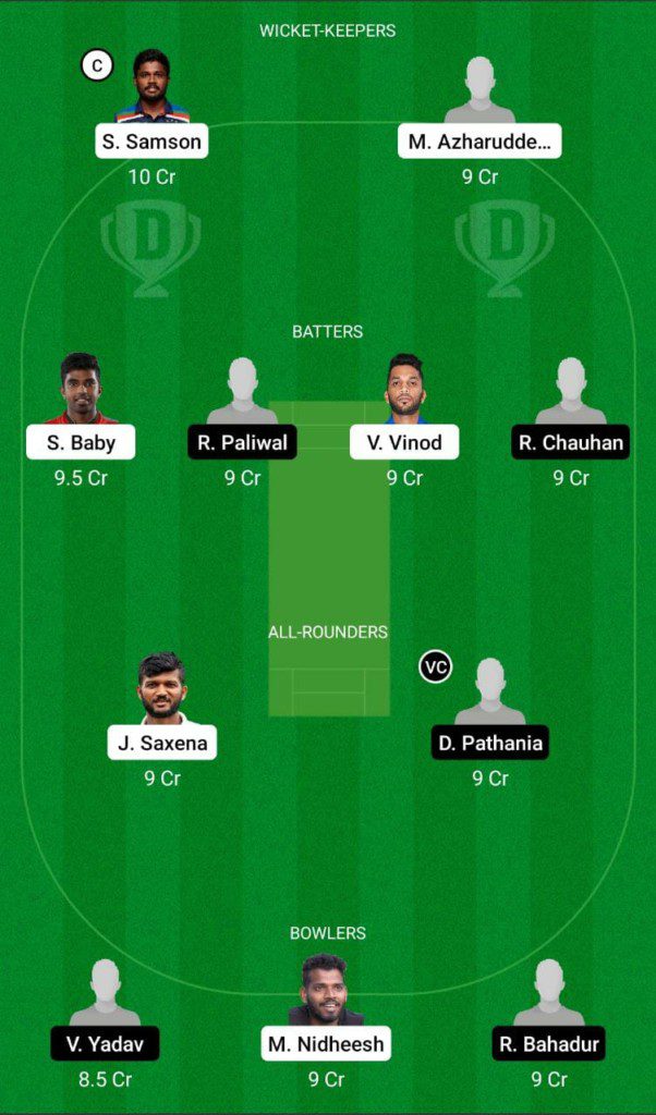 KER vs SER Dream11