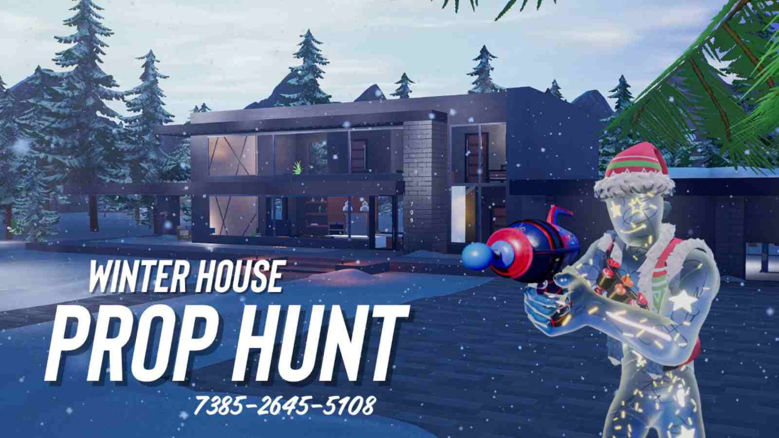 Fortnite Winter House Prop Hunt: New Creative Map Code and All About it