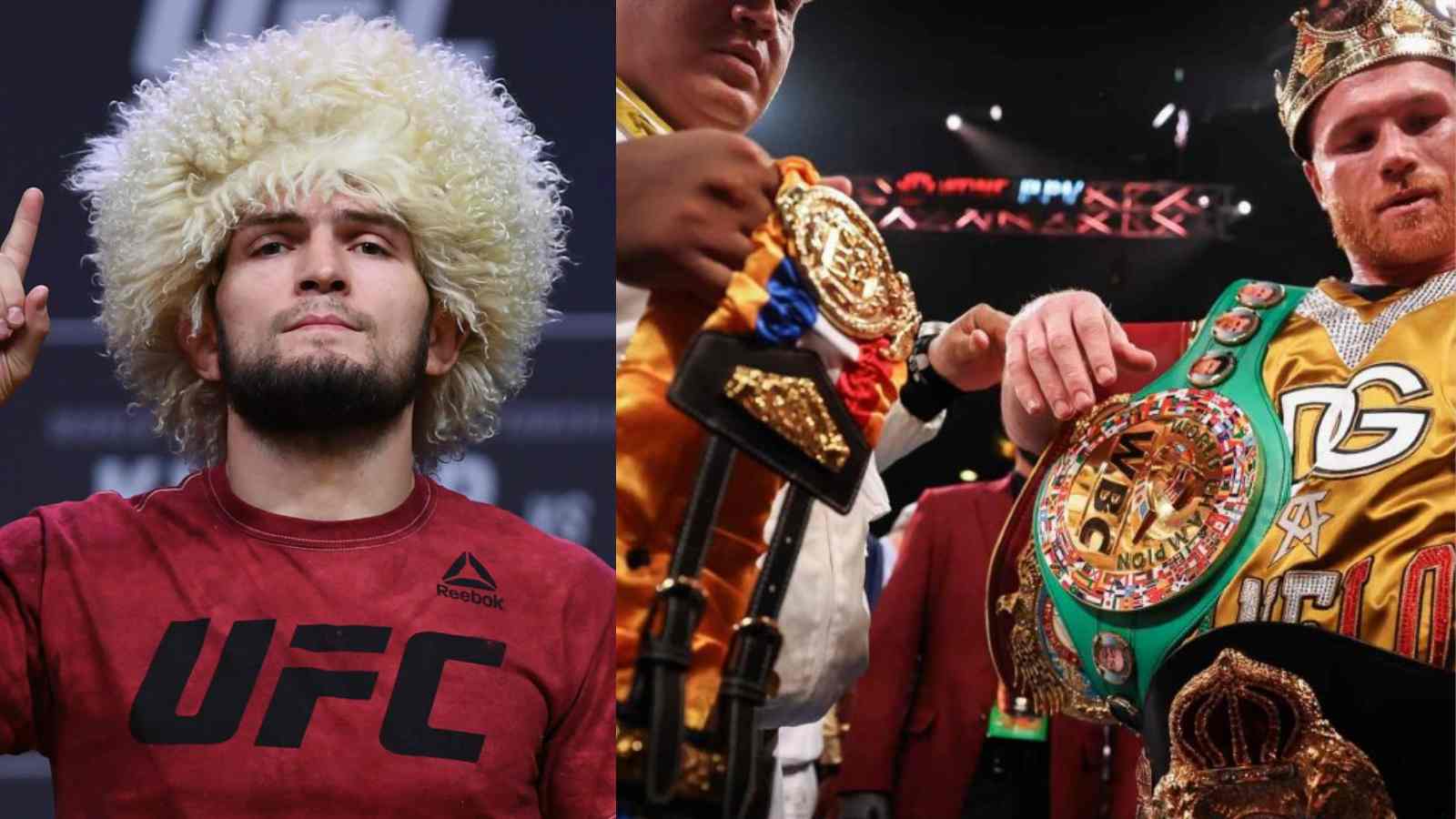 “He is the best boxer”- Khabib Nurmagomedov offers Canelo Alvarez the pedestal of pound-for-pound best