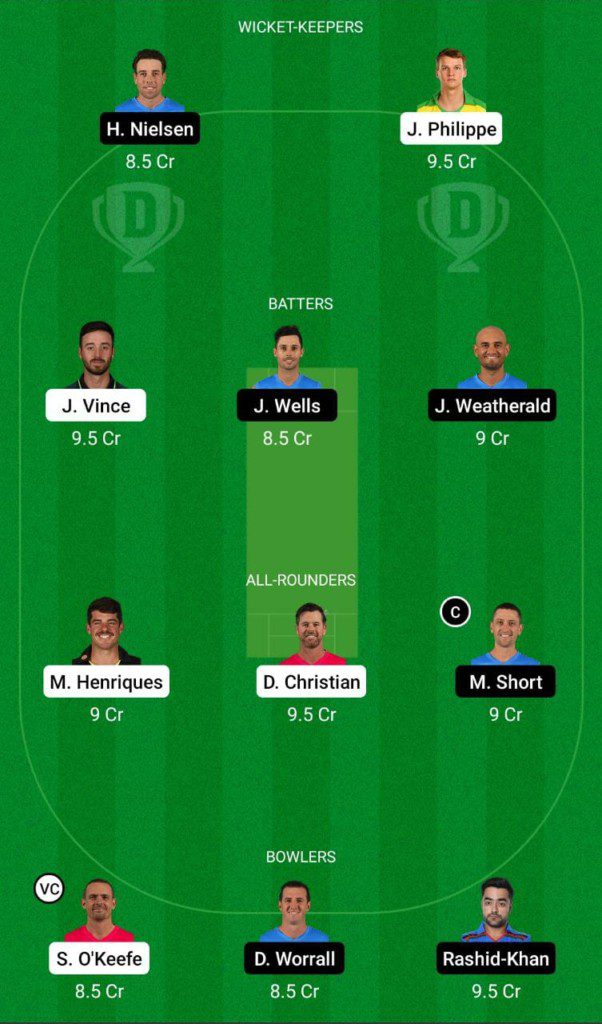 SIX vs STR Dream11