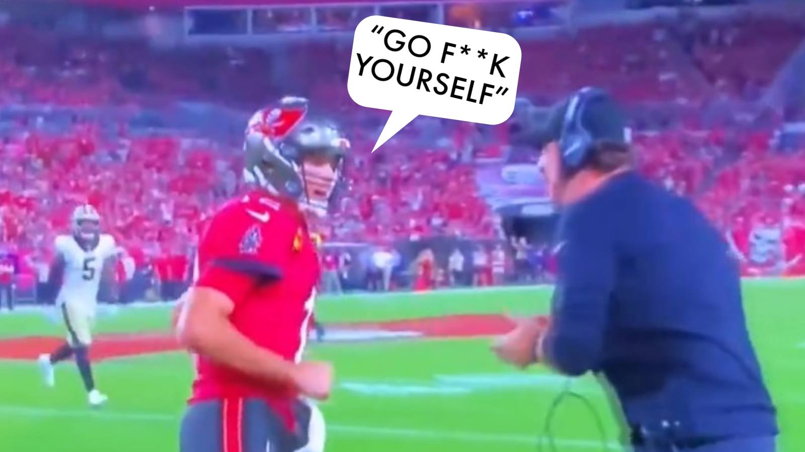 “Go F**k yourself” Twitter reacts as Tom Brady vents out anger after being shut out by the Saints