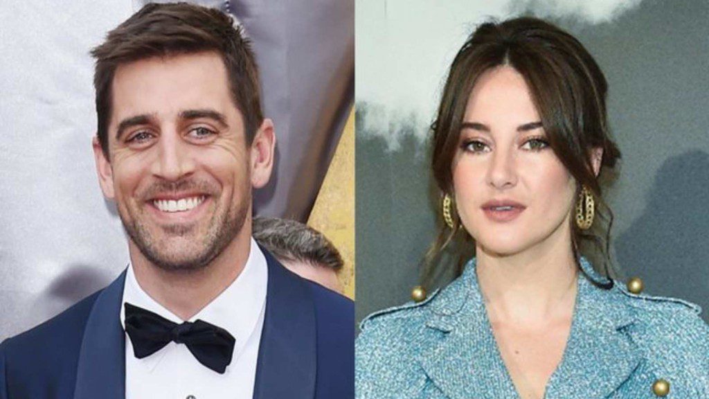 Aaron Rodgers and Shailene Woodley