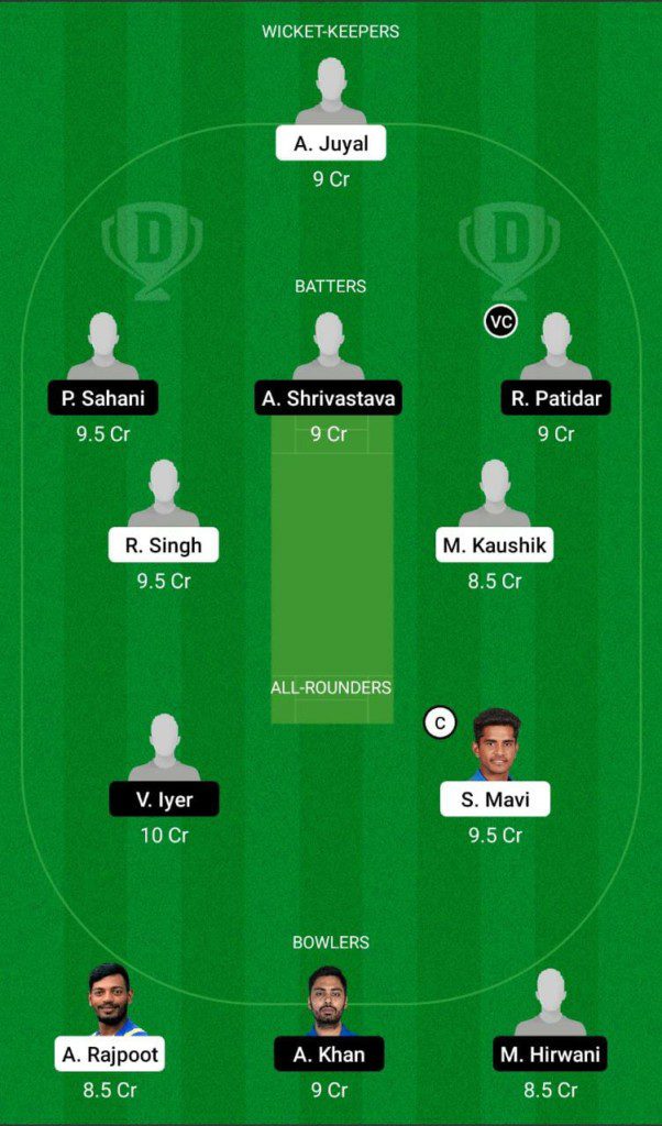 UP vs MP Dream11