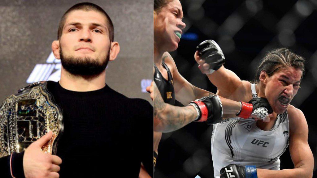 Khabib Nurmagomedov on Julianna Pena