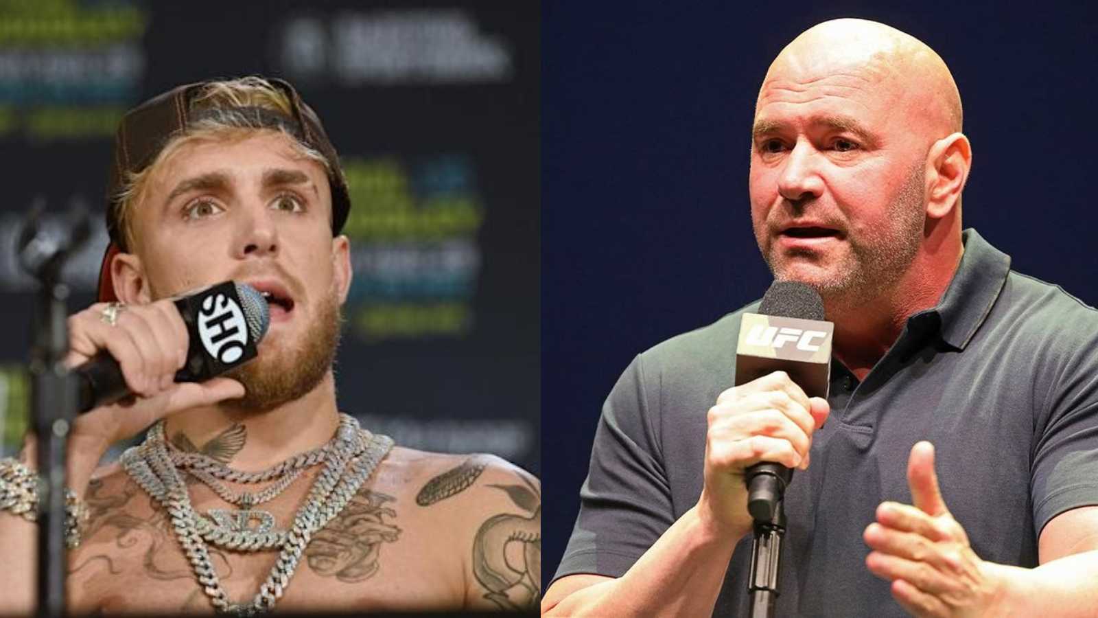 “Everyone knows about Dana’s coke issues.” Jake Paul says in a controversial dig at Dana White