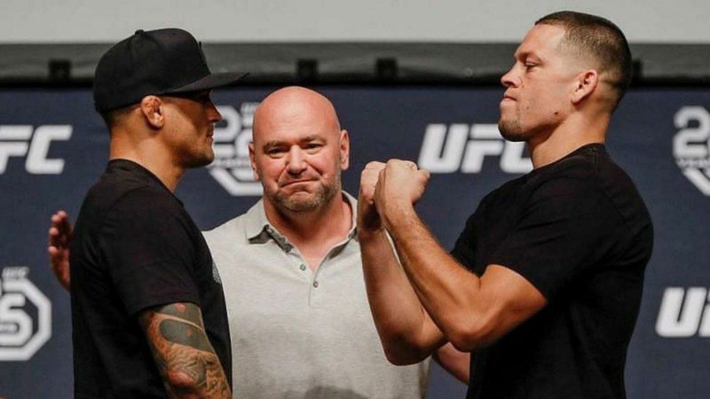 Nate Diaz and Dustin Poirier