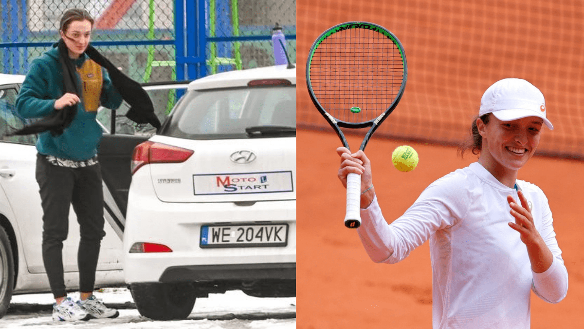 Iga Swiatek left the court and got into “Elka”, How is the champion doing behind the wheel?