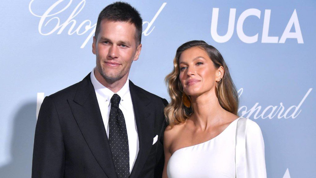 Tom Brady with his wife Gisele Bundchen