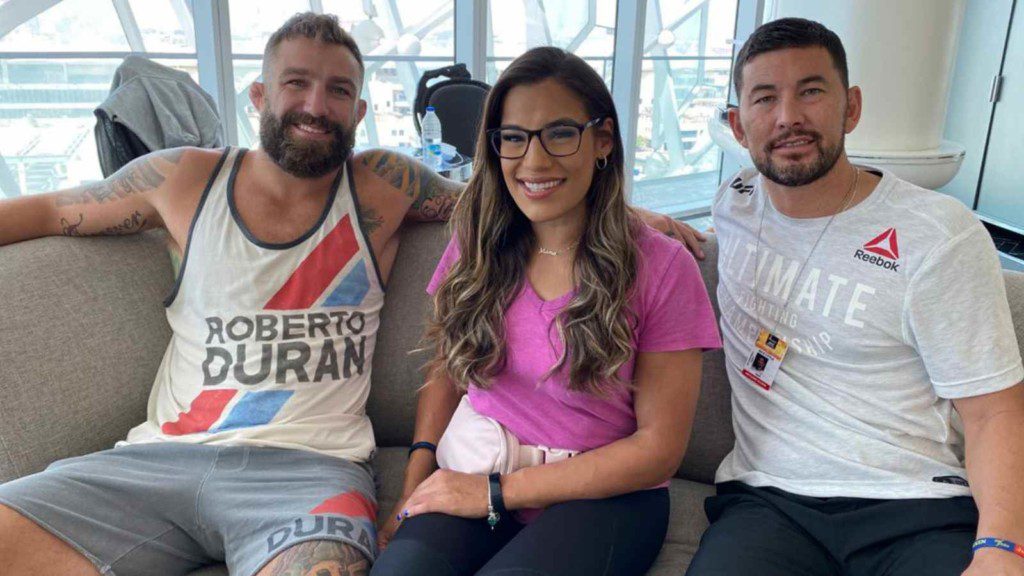 Julianna Pena and Michael Chiesa