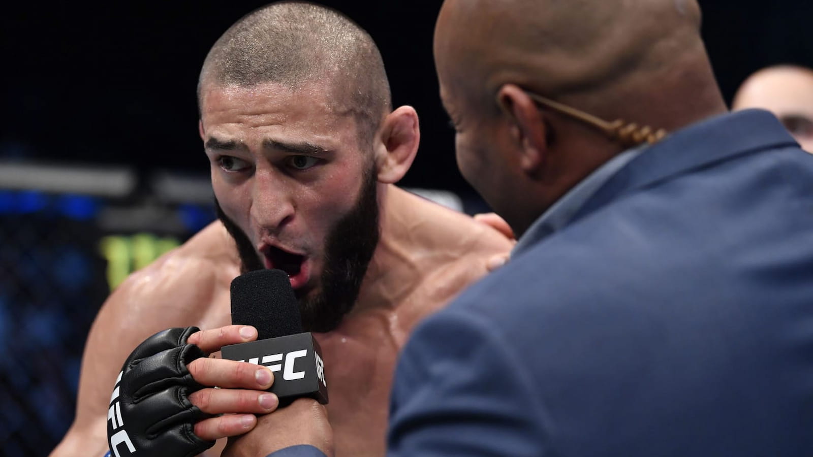 “BMF belt is mine, UFC belt is mine,” Khamzat Chimaev extremely furious over no fight by March 2022