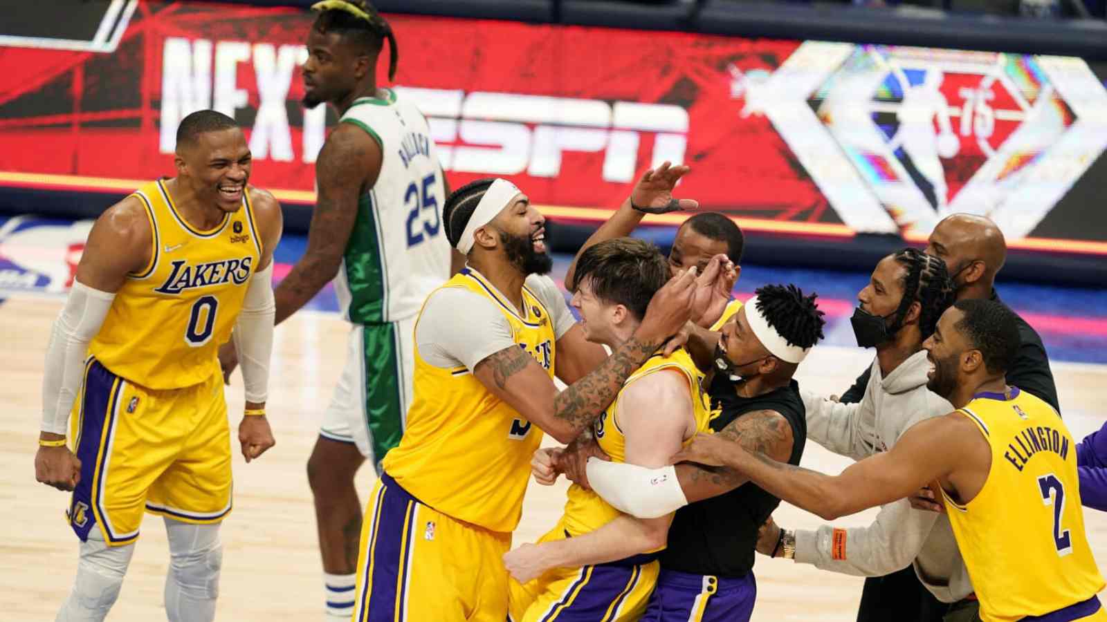 Watch: Twitter goes berserk as Austin Reaves leads Los Angeles Lakers to victory against Dallas Mavericks in overtime