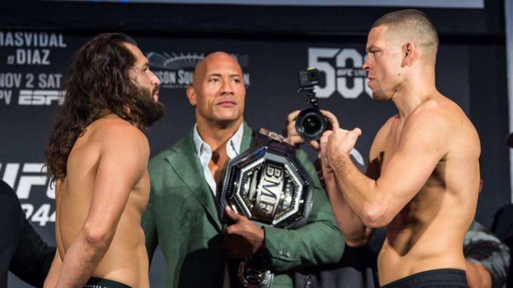 Jorge Masvidal vs Nate Diaz