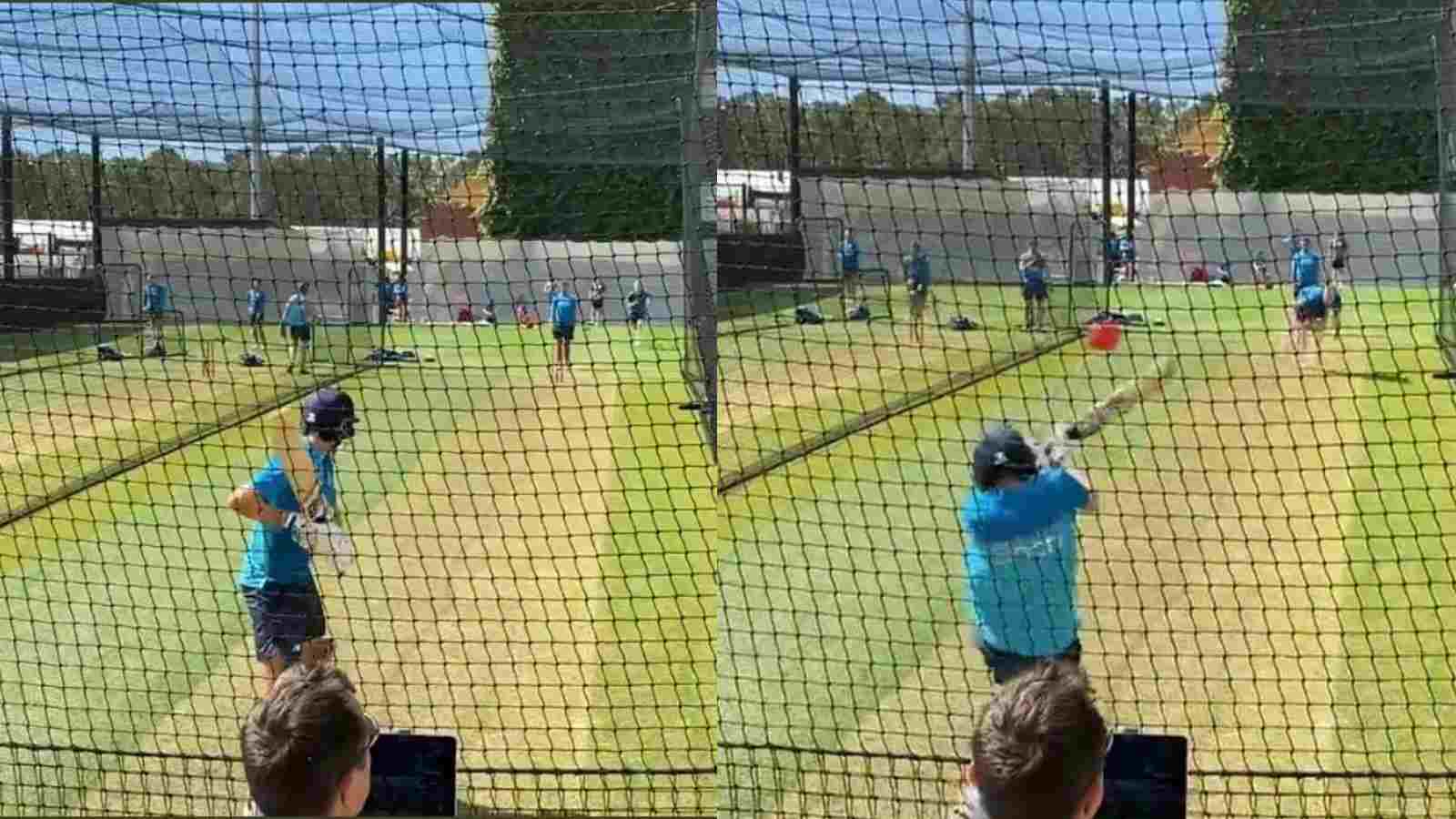 WATCH – Ben Stokes hits Joe Root with a nasty bouncer during practice session ahead of 2nd Ashes Test