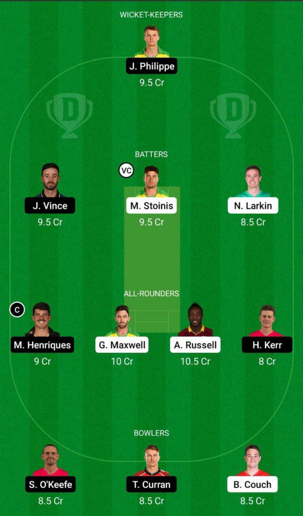 STA vs SIX Dream11