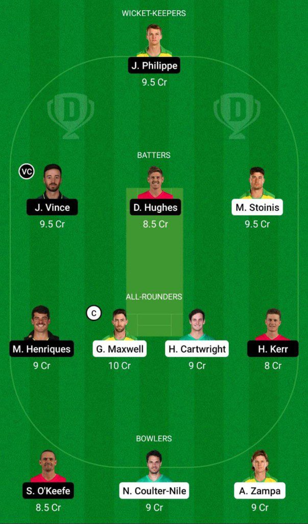 STA vs SIX Dream11