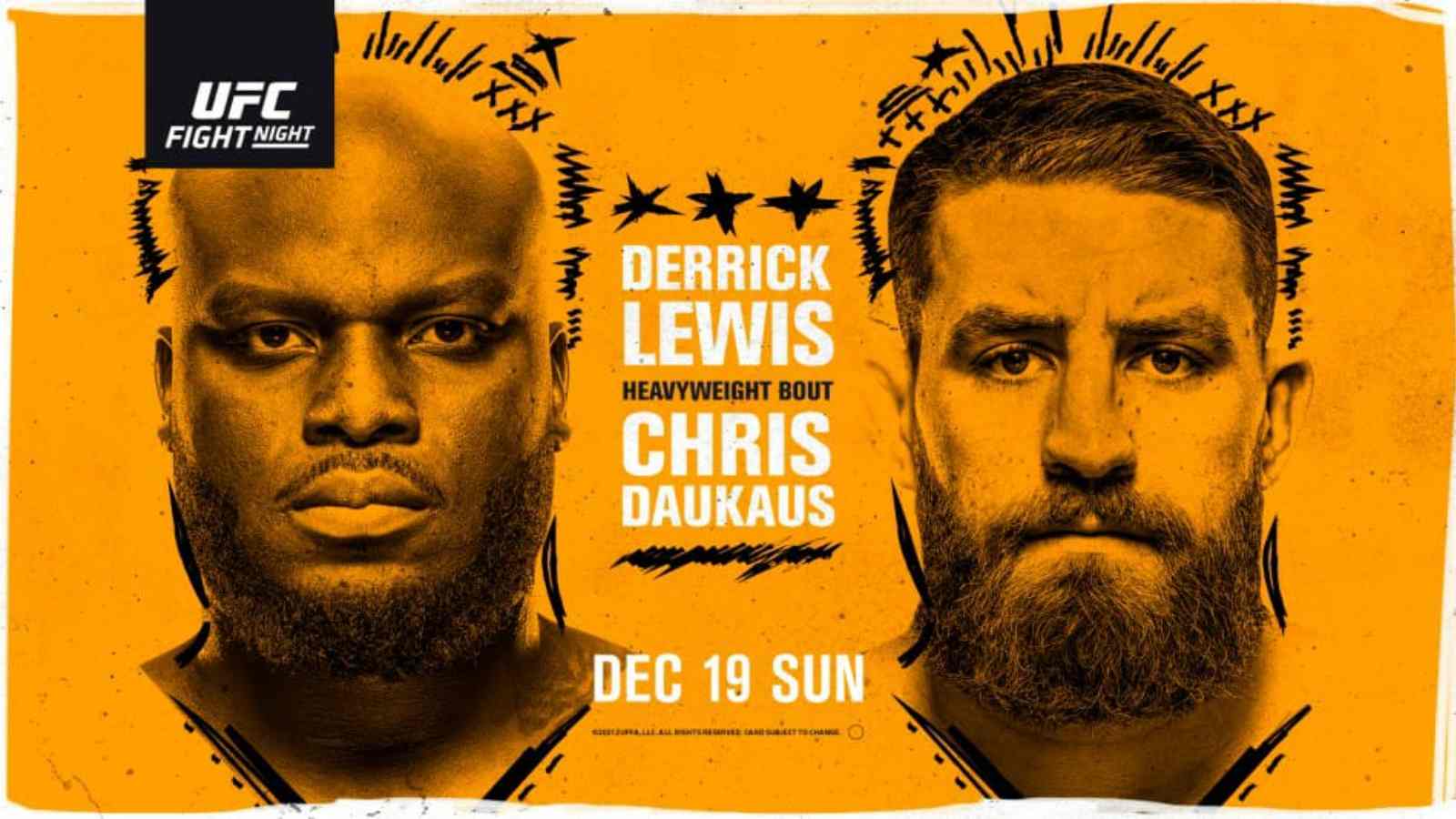 UFC Vegas 45: Derrick Lewis vs Chris Daukaus Prediction, Odds, and Fight Preview