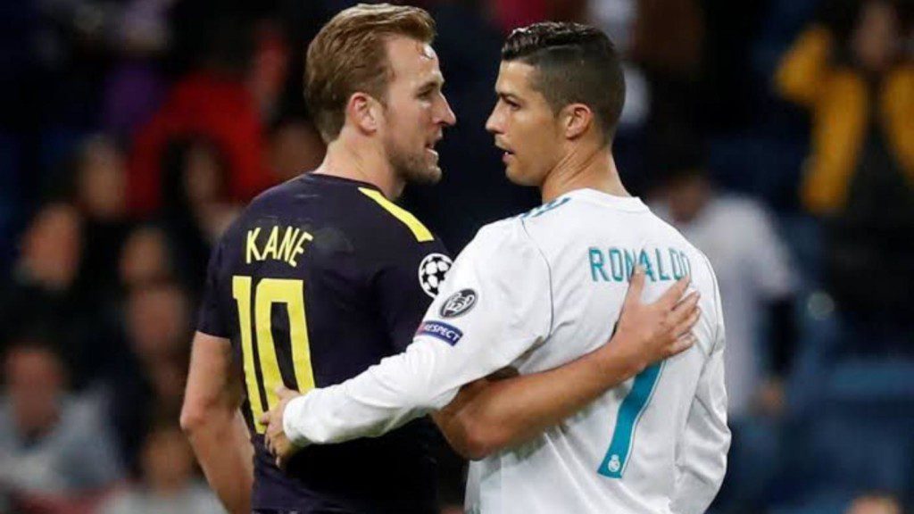 Cristiano Ronaldo and Harry Kane