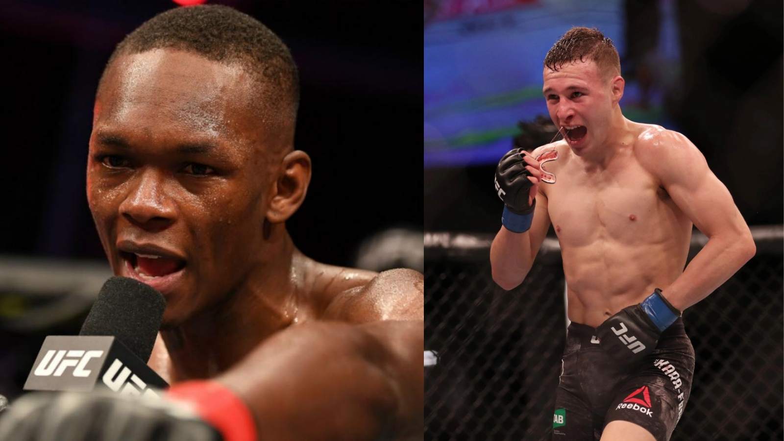 Watch: Kai Kara-France works on his leg kicks and distance management with UFC middleweight kingpin Israel Adesanya