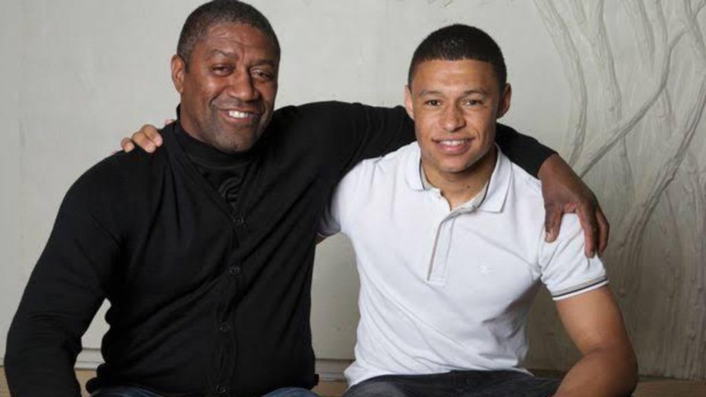 Alex Oxlade Chamberlain accompanied by his father as well as Agent