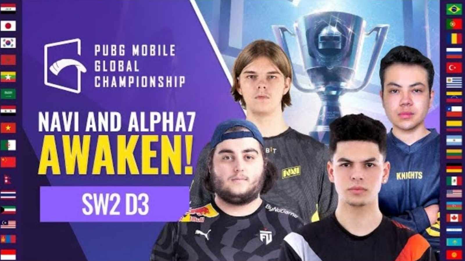 PUBG Mobile Global Championship 2021 West: Super weekend 2 Day 3 overall standings