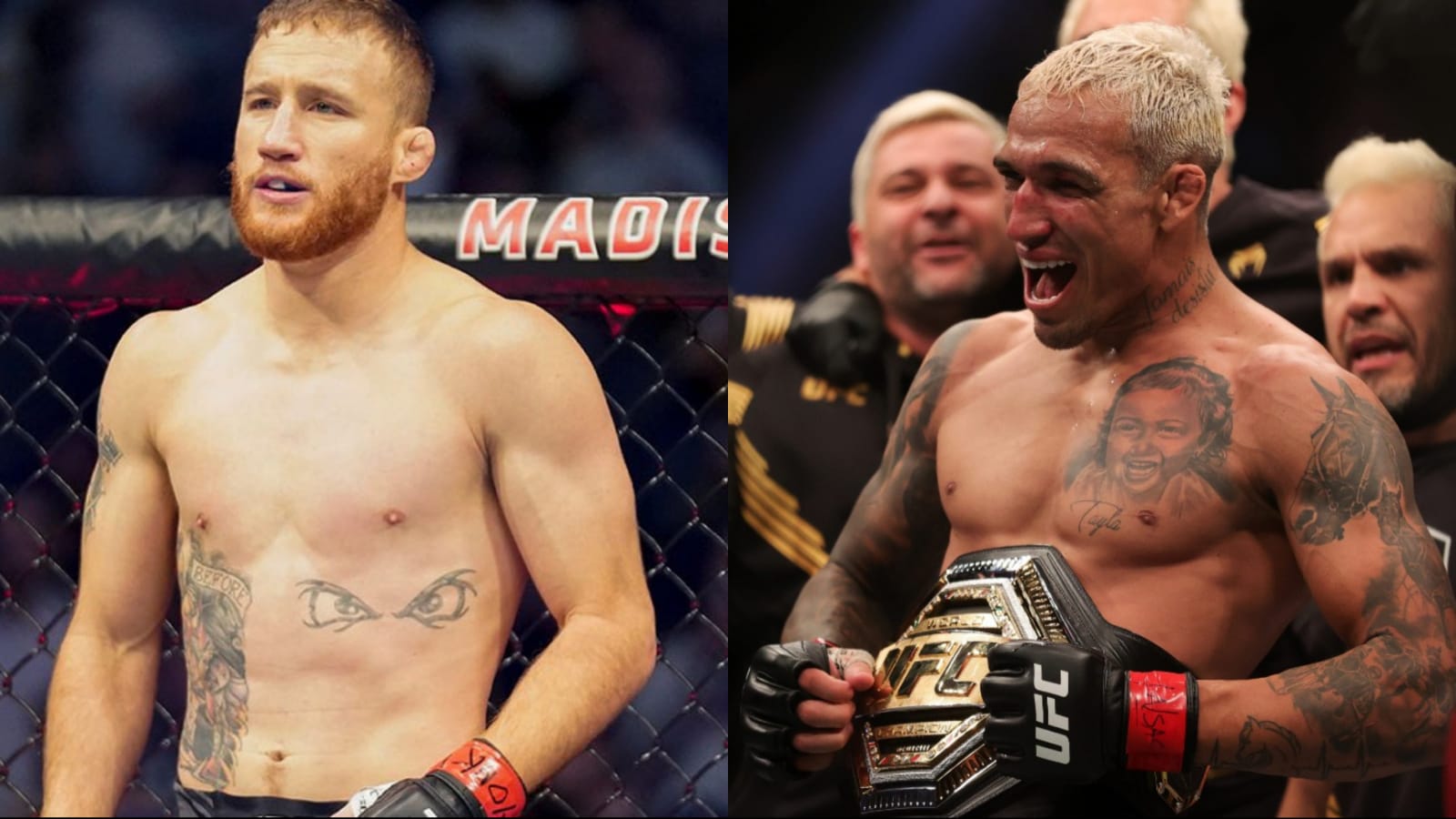 “Can’t wait to break his face,” Justin Gaethje issues a violent call out for Charles Oliveira