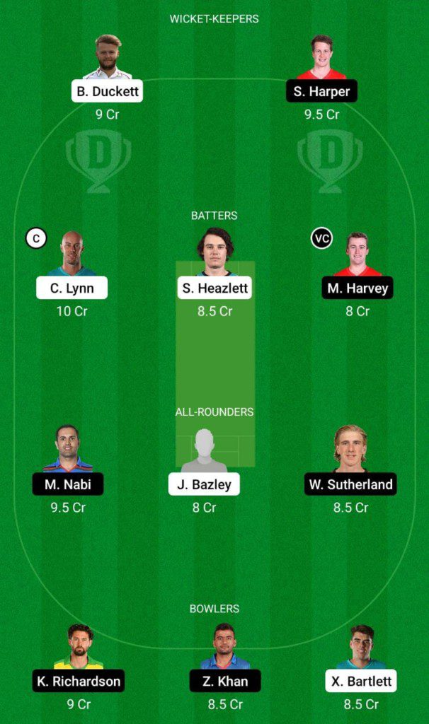 HEA vs REN Dream11