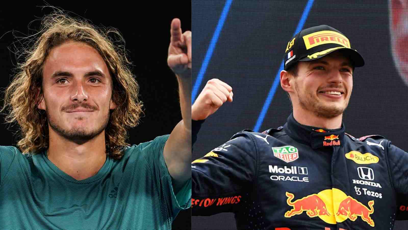 ‘Team Max!’ Stefanos Tstisipas joins Red Bull’s paddock to support Max Verstappen at Abu Dhabi Grand Prix