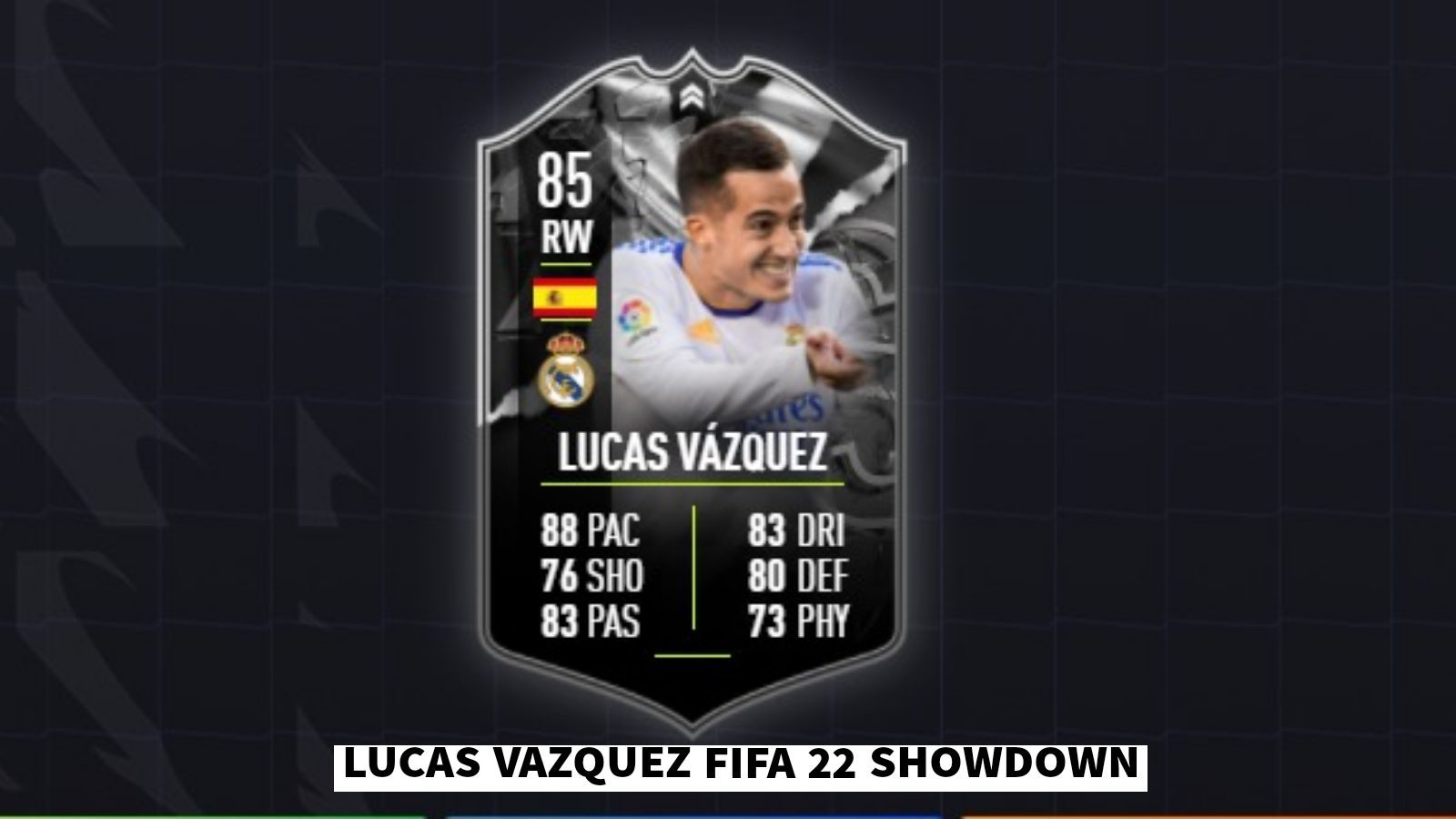 How to get Lucas Vazquez FIFA 22 Showdown item in FUT?