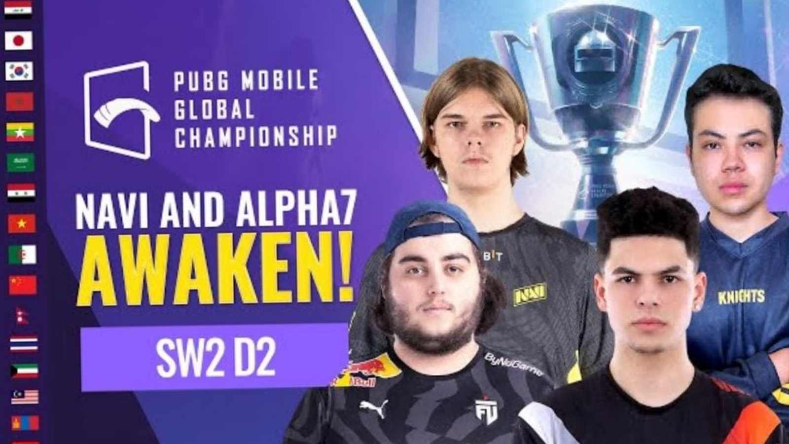 PUBG Mobile Global Championship 2021 West: Super weekend 2 day 2 overall standings