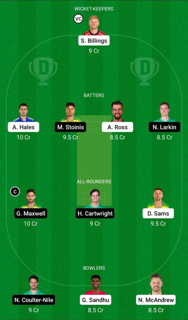 THU vs STA Dream11