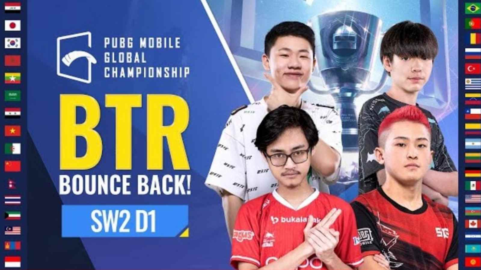 PUBG Mobile Global Championship 2021 East: Nigma Galaxy tops Super Weekend 2 Day 1