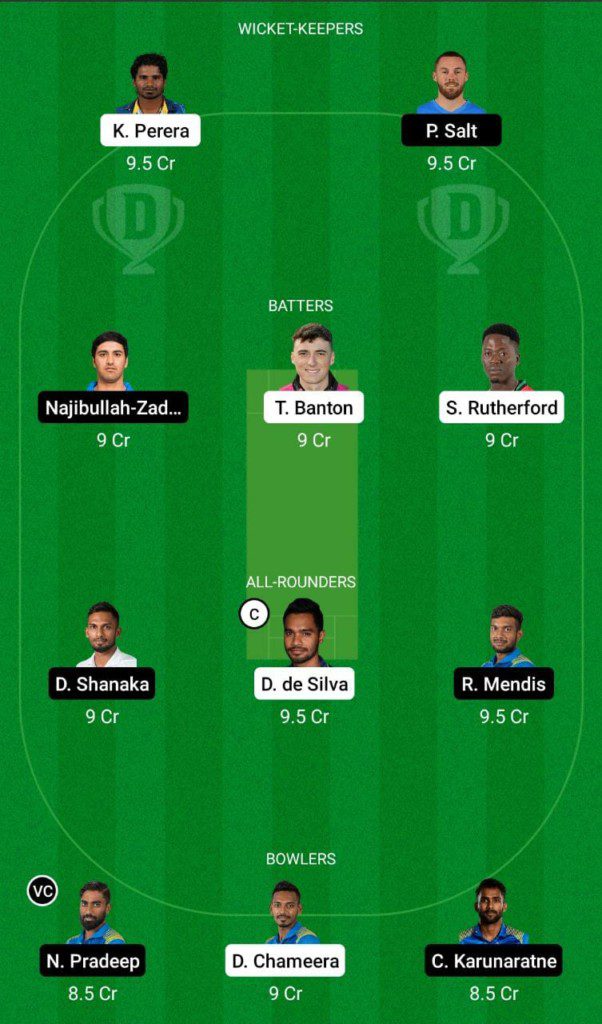 CS vs DG Dream11