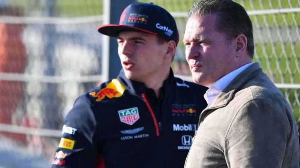 Jos Verstappen and Max Verstappen