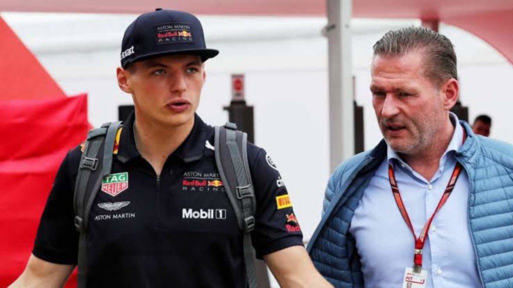 Jos Verstappen and Max Verstappen