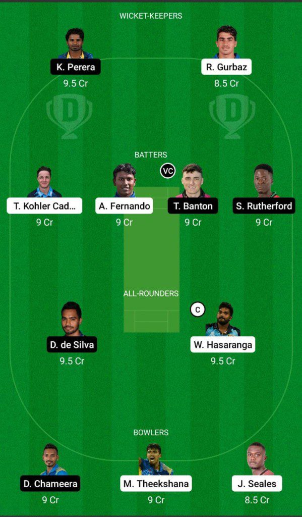 JK vs CS Dream11