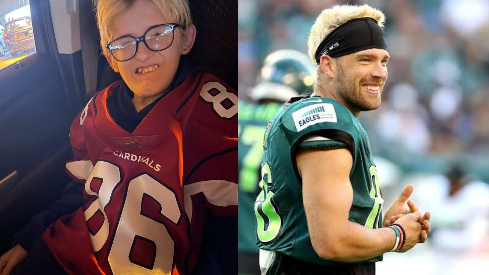 “You got this brother!”: Wishes pour in as Sports Podcaster Giovanni heads for surgery wearing Zach Ertz’s jersey