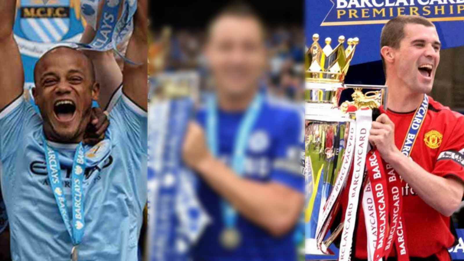 3 Captains who won the most number of Premier League titles