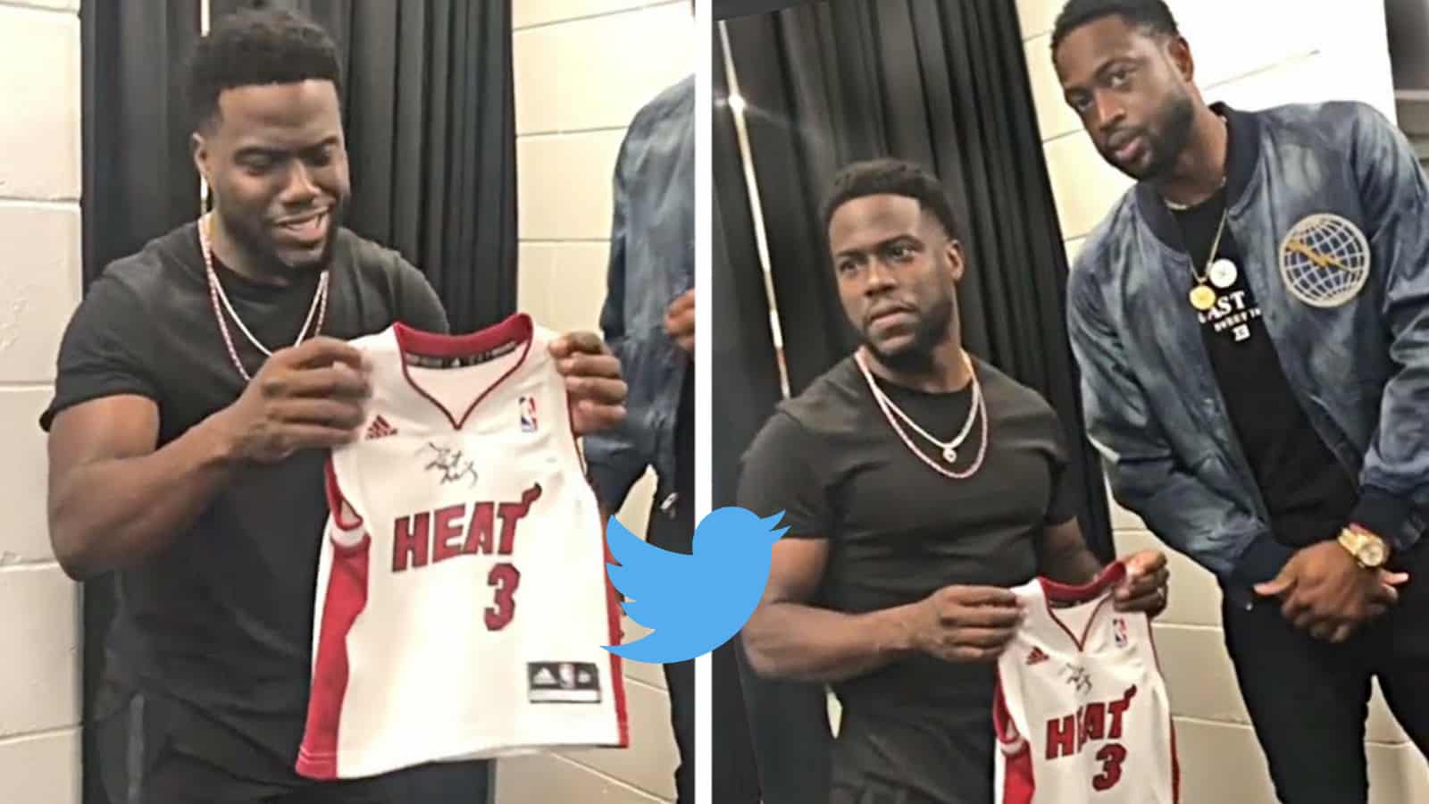 Watch: When Dwayne Wade gifted comic Kevin Hart a gag jersey meant for toddler