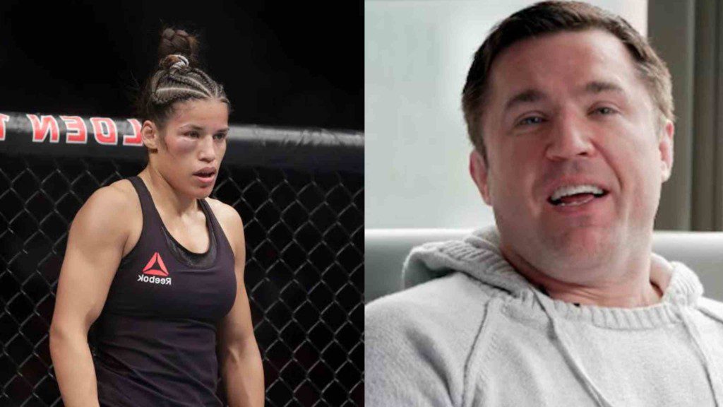 Chael Sonnen and Julianna  Pena